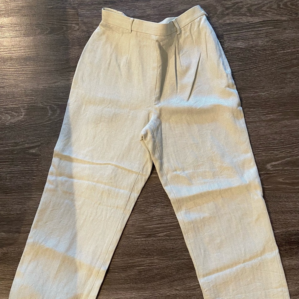 CARLISLE wide leg dress pants